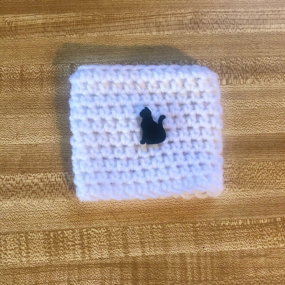 🖤 Crochet Handmade Cup Cozy.